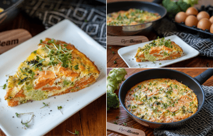 Fitnes recept: Italijanska fritata s sladkim krompirjem