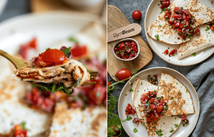 Fitnes recept: Quesadilla s tuno in paradižnikovo salso