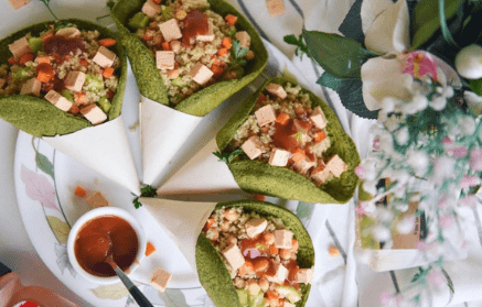 Fitnes recept: Veganske tortilje s kvinojo in zelenjavo