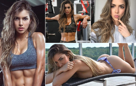 Anllela Sagra: Prvi kolumbijski fitnes model s popolnimi trebušnimi mišicami in milijoni oboževalcev