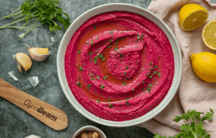 Fitnes recept: Humus s čičeriko in rdečo peso