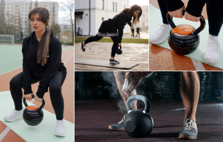 8 najboljših vaj za zadnjico in noge s kettlebell utežjo