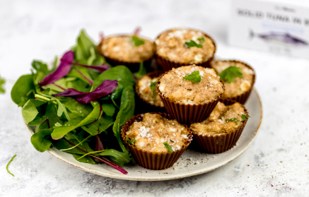 Fitnes recept: Tunini muffini, polni beljakovin