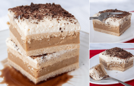 Fitnes recept: 3Bit karamelna puding torta s kremnim sirom