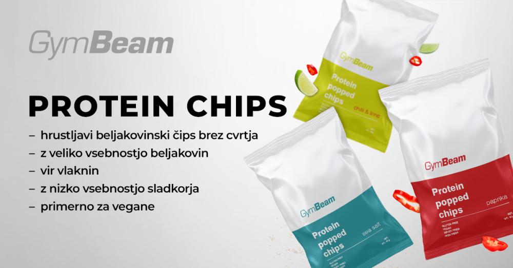 Beljakovinski čips - GymBeam