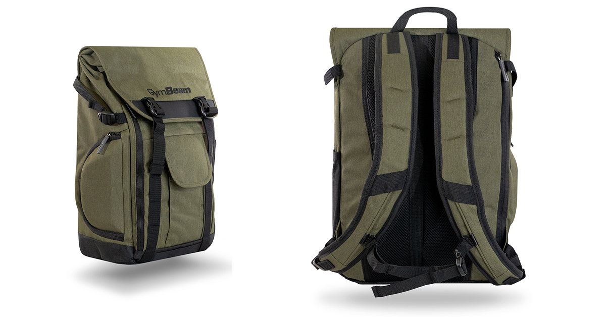 Nahrbtnik Adventure Military Green - GymBeam