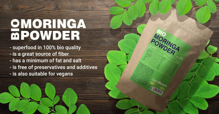 BIO Moringa Powder - GymBeam