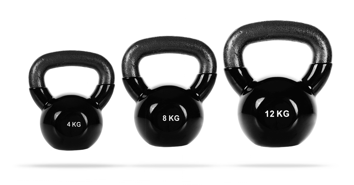 Kettlebell Črn - GymBeam