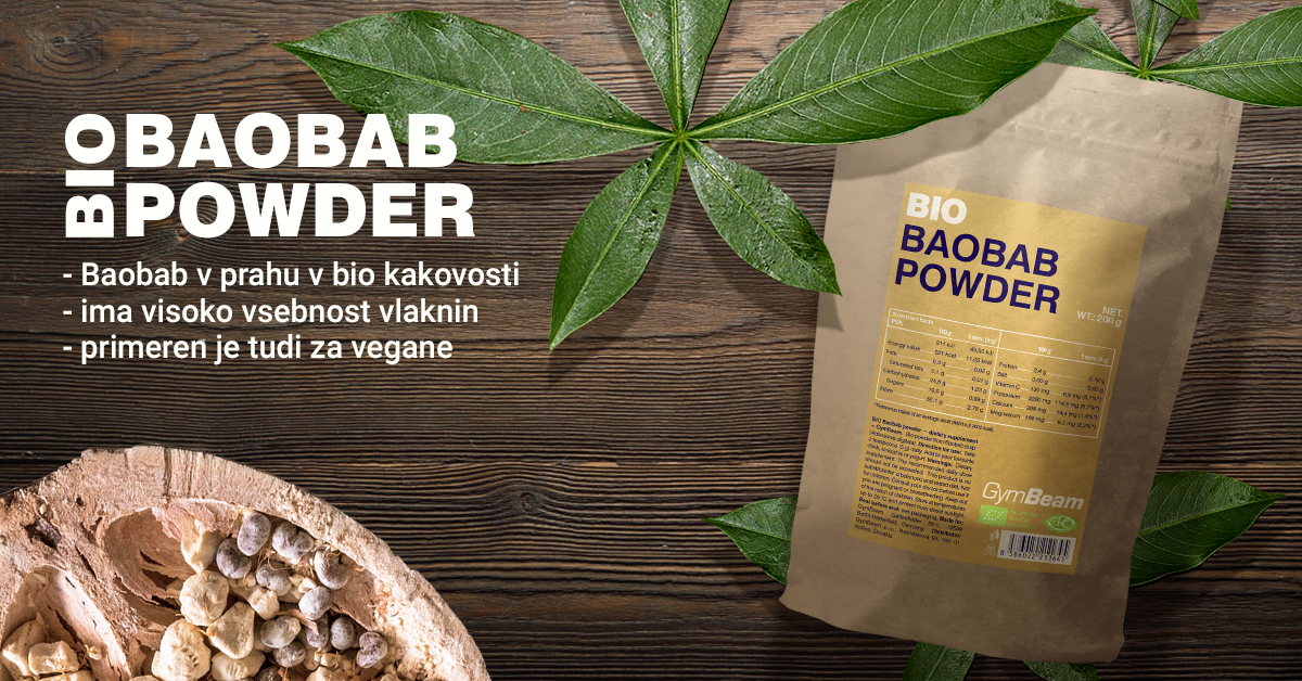 BIO Baobab prašek - GymBeam