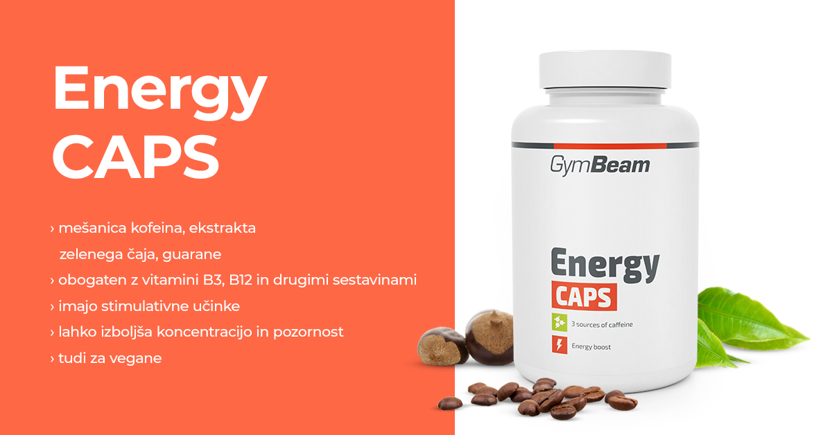 Energy CAPS - GymBeam