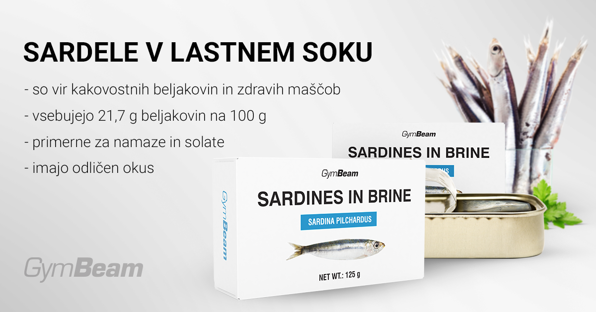 Sardine v slanici - GymBeam