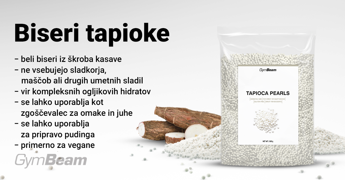 Tapiokine perle - GymBeam